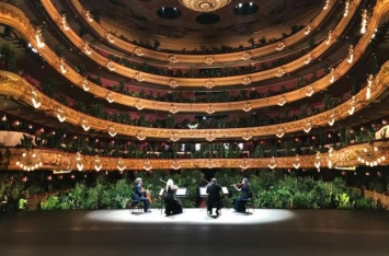 Барселонская опера устроила концерт для растений - фото