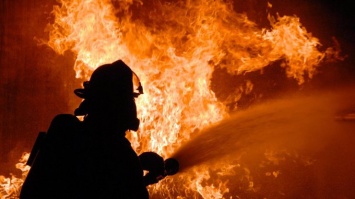 В Киеве случился масштабный пожар в торговых павильонах