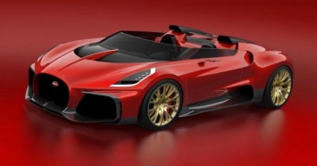 Bugatti выпустит супердорогой спортивный гиперкар в единственном варианте