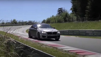 BMW M5 CS нарезает круги по Нюрбургрингу (ВИДЕО)