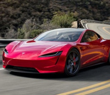 Энтузиаст показал возможности Tesla Roadster с ракетным двигателем SpaceX