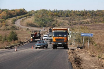 На Луганщине завершен ремонт участка дороги Н-26 возле Сватово
