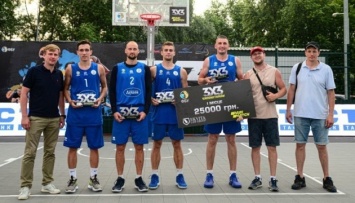 В Киеве прошел первый тур чемпионата Украины по баскетболу 3х3