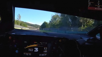 Ускорение мощнейшего Lamborghini SCV12 глазами пилота (ВИДЕО)