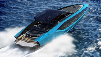 Lamborghini представила яхту в стилистике супергибрида Sian FKP 37