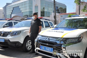На Полтавщине полиция получила восемь новых автомобилей