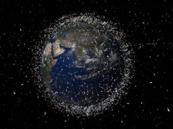 Японский спутник начнет уничтожать космический мусор при помощи лазера