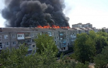 Пожар в Новой Каховке: пострадавший дом полиция взяла под охрану от мародеров