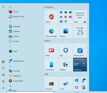 Новое меню «Пуск» Windows 10 в подробностях