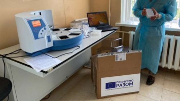 Украина получит оборудование для усиления тестирования на COVID-19