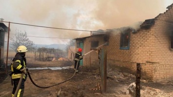 Пожары на Луганщине: обнаружены тела 3 погибших, уничтожены 23 дома, еще несколько десятков повреждены