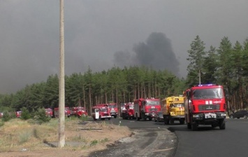 Пожары на Луганщине просят признать ЧС госуровня