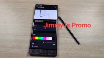 Электронное перо S Pen смартфона Samsung Galaxy Note20 получит функцию указателя