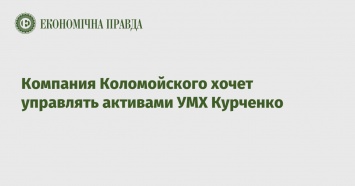 Компания Коломойского хочет управлять активами УМХ Курченко
