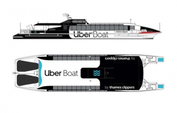 Uber займется речными перевозками по Темзе в Лондоне