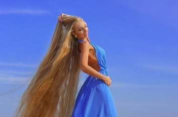 Украинская Рапунцель: эта девушка не стрижет волосы с 5 лет