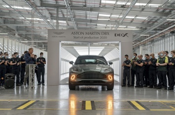Собран первый экземпляр кроссовера Aston Martin DBX