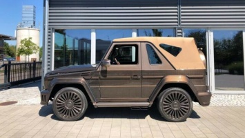 На продажу выставили «Гелендваген» с мягким верхом от Mansory