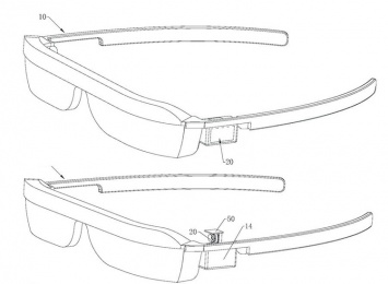 Huawei изобрела AR-очки с выдвижной поворотной камерой