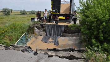 На Днепропетровщине упавший мост отремонтирует «Норма», что подозревается в мошенничестве