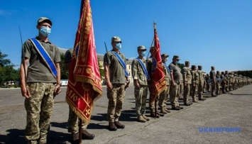 На Закарпатье встречают из зоны ООС бойцов 128 бригады