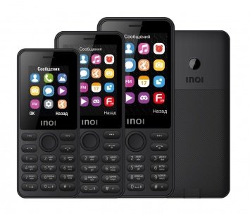 INOI выпустил линейку кнопочных телефонов