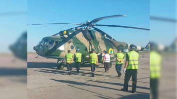 В Днепр из зоны ООС вертолетом эвакуировали бойца с ранением глаз