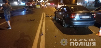 В Харькове в результате аварии погиб пассажир мотоцикла