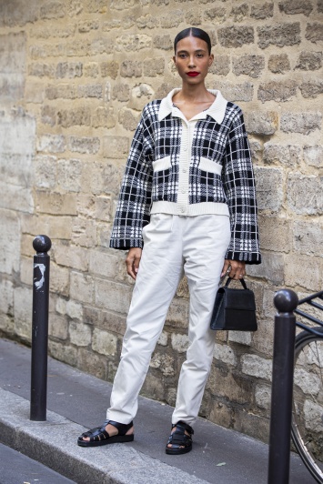 Streetstyle: как модницы носят белые джинсы этим летом