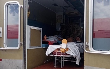 В Харьков доставили шесть раненых бойцов на Донбассе