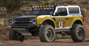 Посмотрите на Ford Bronco, подготовленный для гонок в пустыне