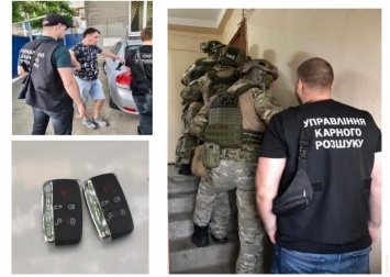 В Одессе задержали банду автоугонщиков: у главаря 20-летний преступный стаж