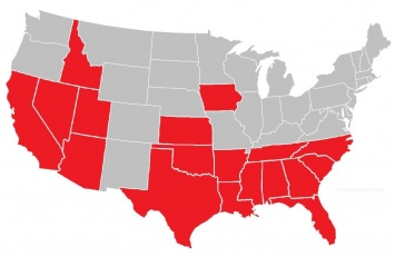 Белый дом секретным циркуляром объявил 18 штатов красной зоной из-за коронавируса