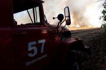Сезон степных пожаров накрывает Днепропетровщину