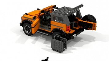 Новый Ford Bronco собрали из Lego