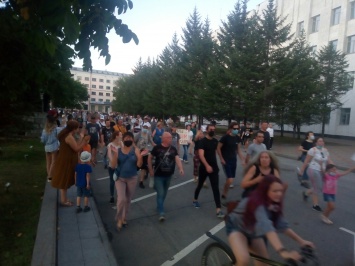 Жители Хабаровска вышли на протест против назначения Дегтярева
