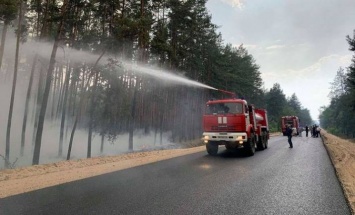 ГЧСЧ Луганщины ответила на обвинения в промедлении во время тушения пожара в Новоайдарском районе