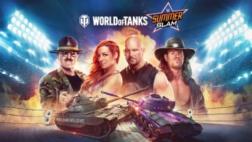 World of Tanks на консолях совместно с World Wrestling Entertainment запустили сезон SummerSlam