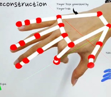 Легкий браслет обеспечивает 3D-реконструкцию руки для виртуальной реальности