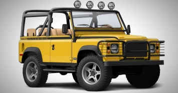 Старый Land Rover Defender переделали в электромобиль