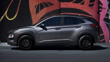Hyundai Kona получит «очень темную» версию (ФОТО)