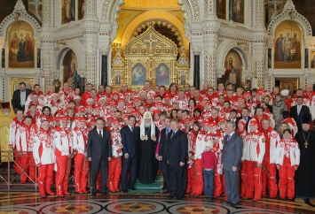 РПЦ начала строительство главного храма российских олимпийцев