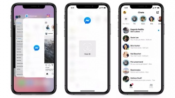 Facebook Messenger теперь можно разблокировать с помощью Face ID