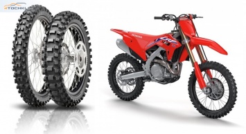 Dunlop Geomax MX-33 выбраны для оснащения кроссовых мотоциклов Honda CRF450R 2021