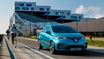 Renault Zoe оказался наиболее раскупаемым электромобилем в Евросоюзе