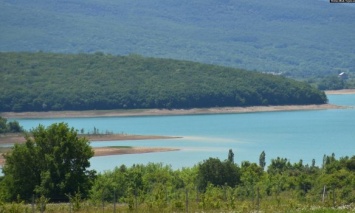 В Крыму высыхает Чернореченское водохранилище