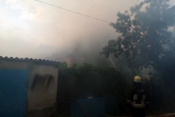 Поджог или неосторожность: в Кривом Роге сгорели два частных дома