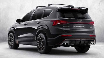 Hyundai "приправил" обновленный Santa Fe комплектующими N Performance Parts