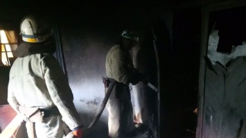 Житель Кривого отравился на пожаре угарным газом