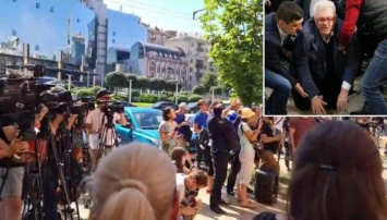 Митинг в Киеве собрал суд над ветеранами по иску Сивохо (ФОТО, ВИДЕО)